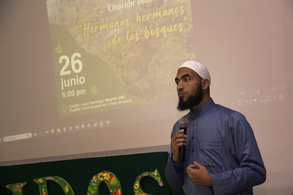 Shej Ahmed Mohammed, representante de la comunidad islámica